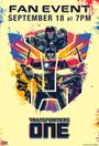 Transformers One: Fan Event Poster